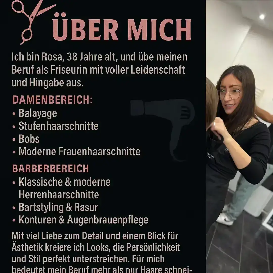 Rosa / Hairsrylist&amp;colorist&amp;femalebarber