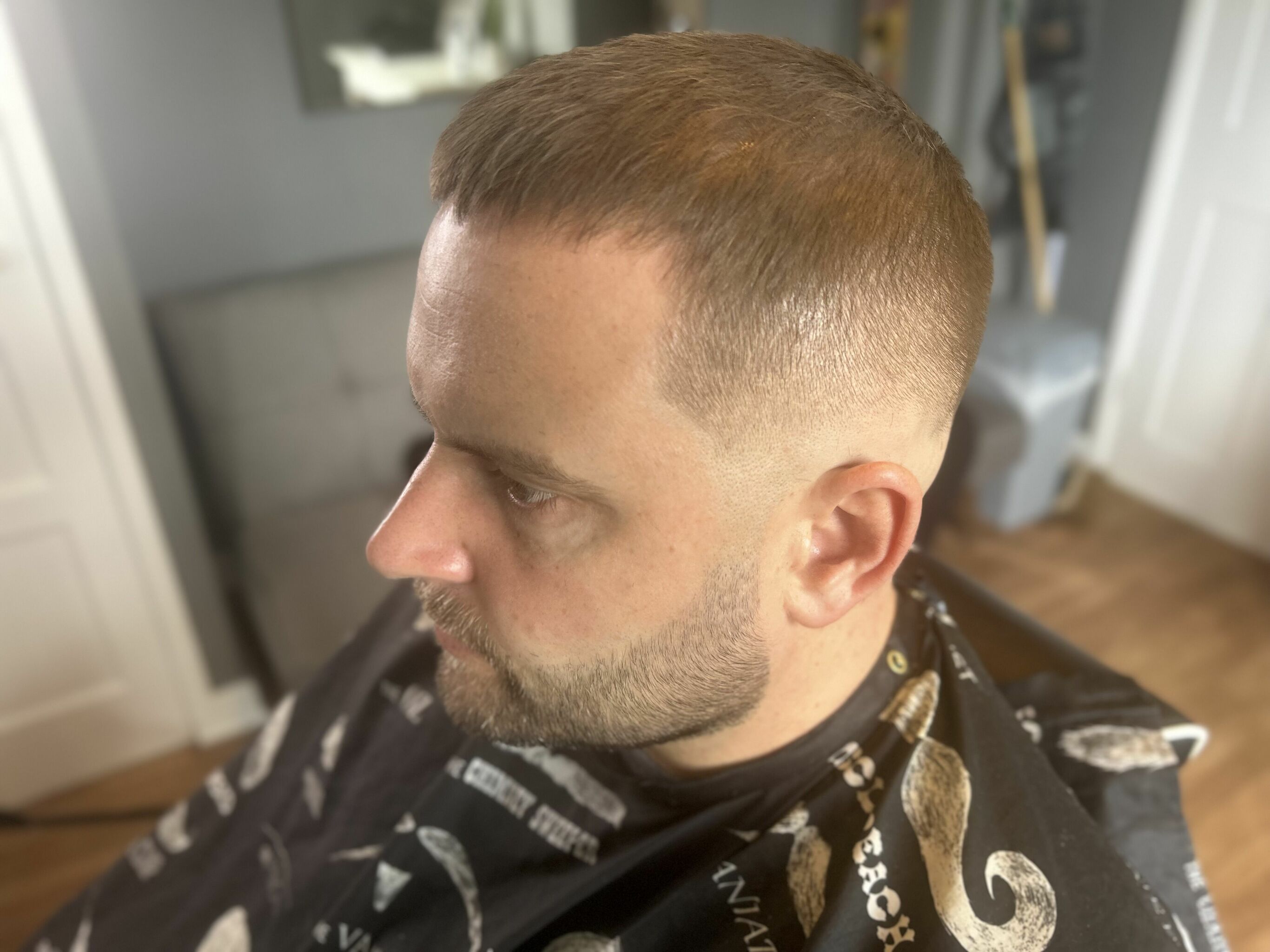 Skinfade beard line up