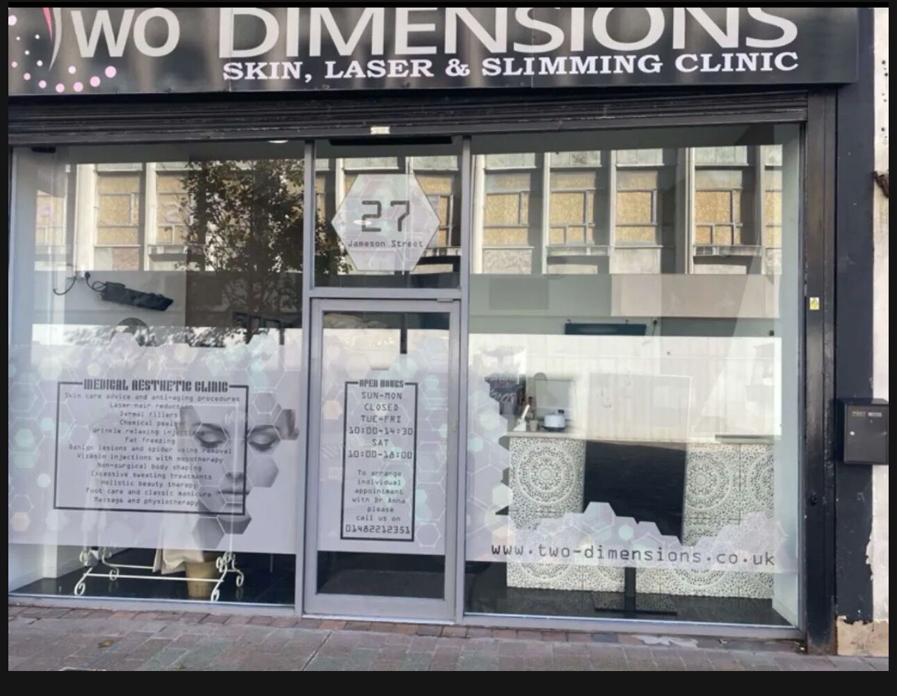 Outside where I am based 💞