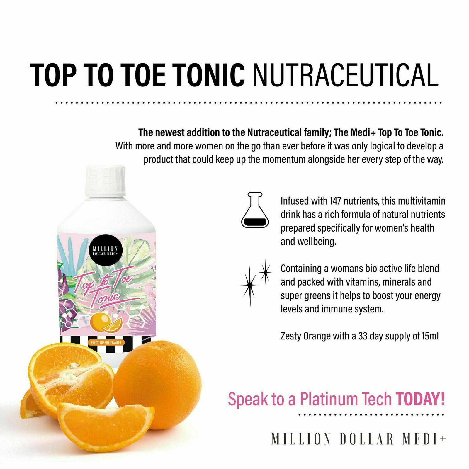 Top to toe tonic cocktail (supplement)