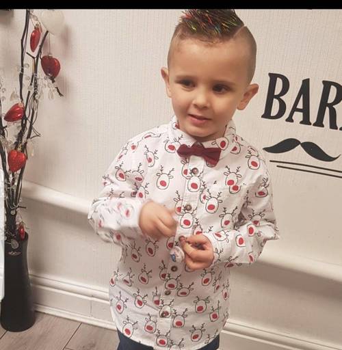 Kids cuts at dudes