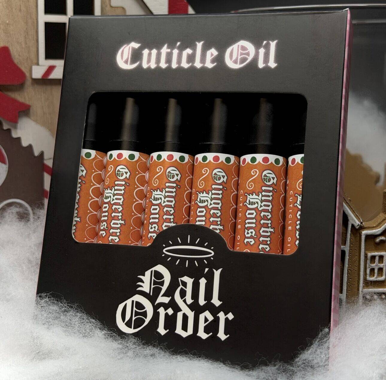 Gingerbread cuticle pen 