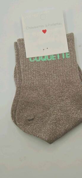 Chaussettes à Paillettes Coquette