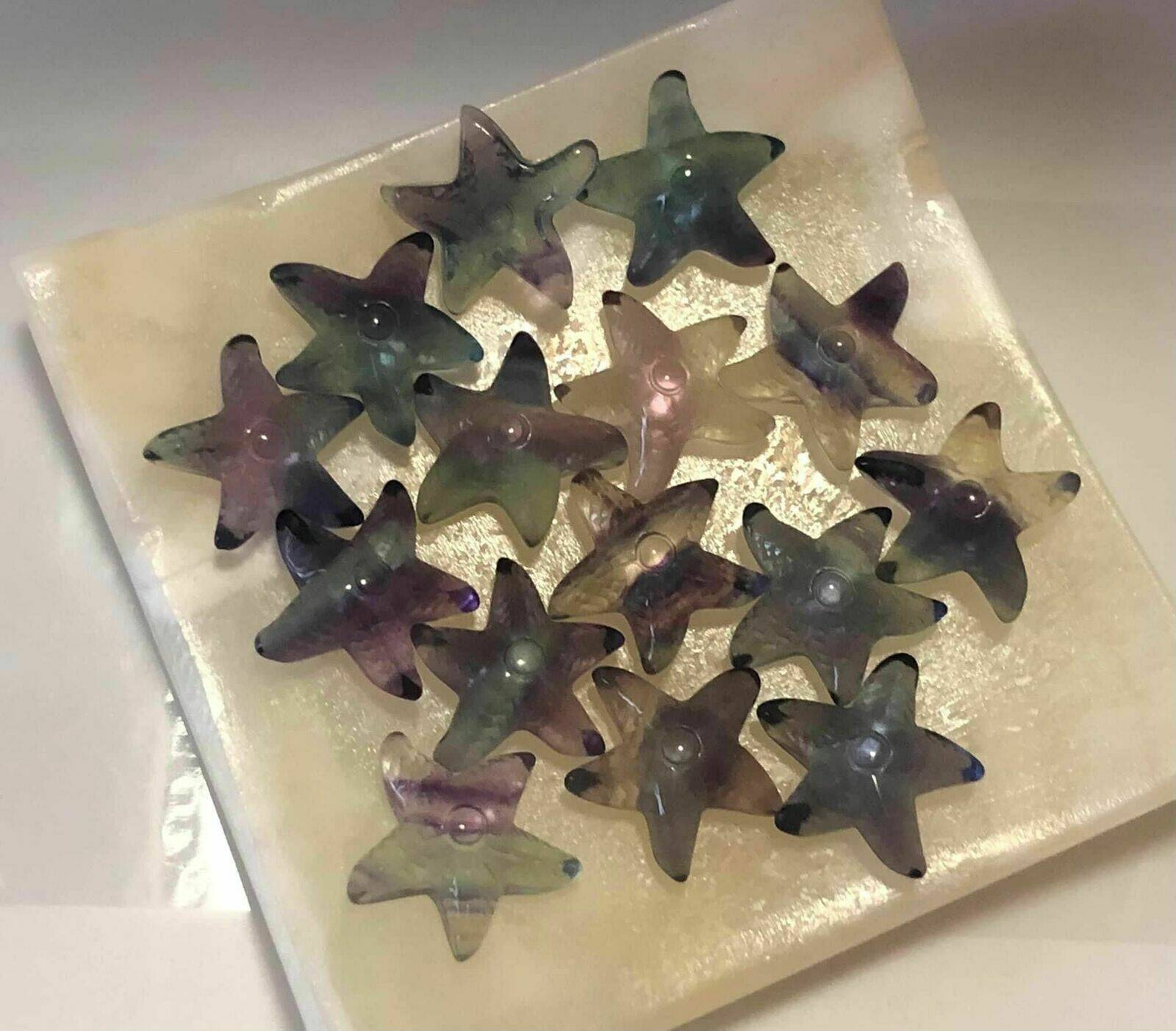 Fluorite starfish