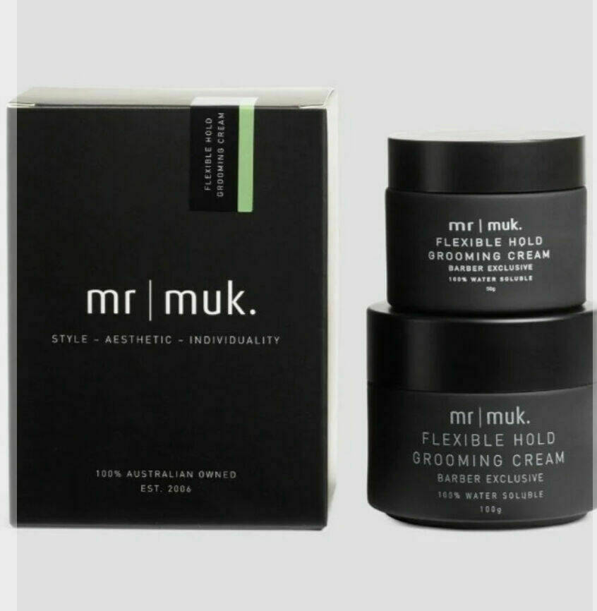 Mr Muk Flexible Hold Grooming Cream Duo Pack 100g + 50g