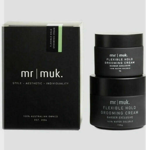 Mr Muk Flexible Hold Grooming Cream Duo Pack 100g + 50g