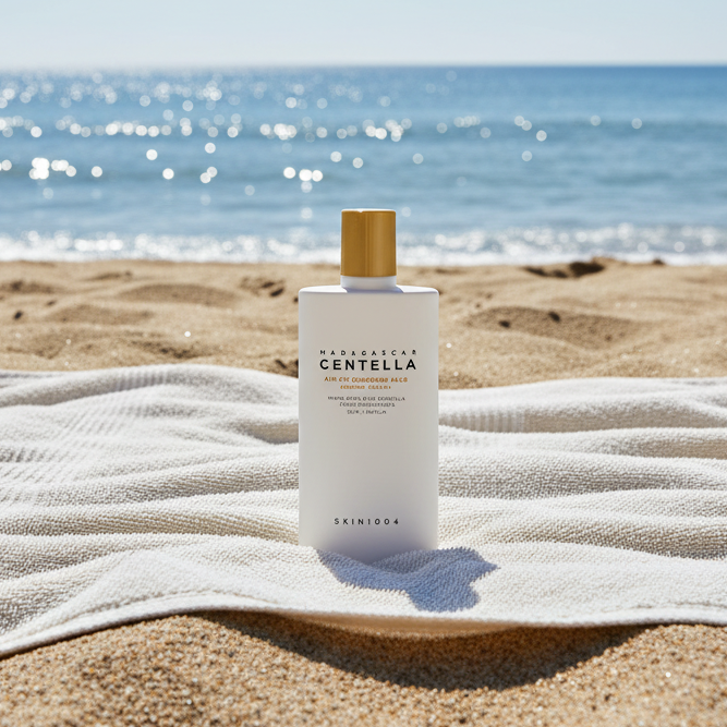SKIN1004 Madagascar Centella Air-Fit Suncream Plus SPF50+ PA++++ – Beige Tint