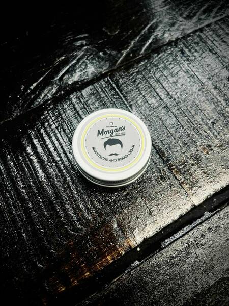 Pocket sized Moustache & Beard Cream 15g Tin