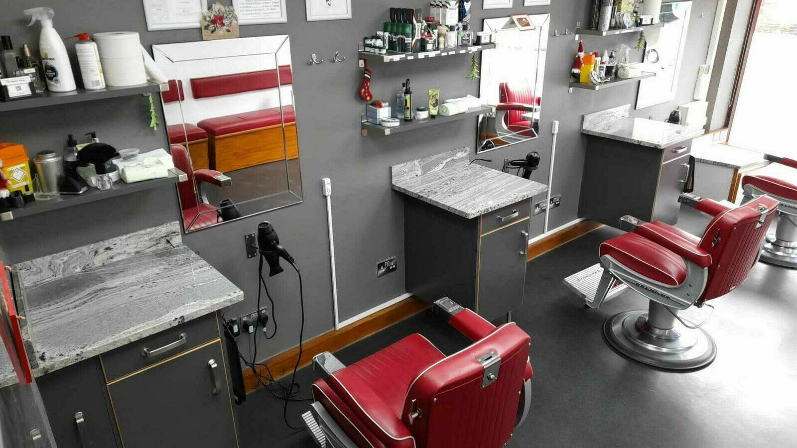 Shop interior January 2022. 