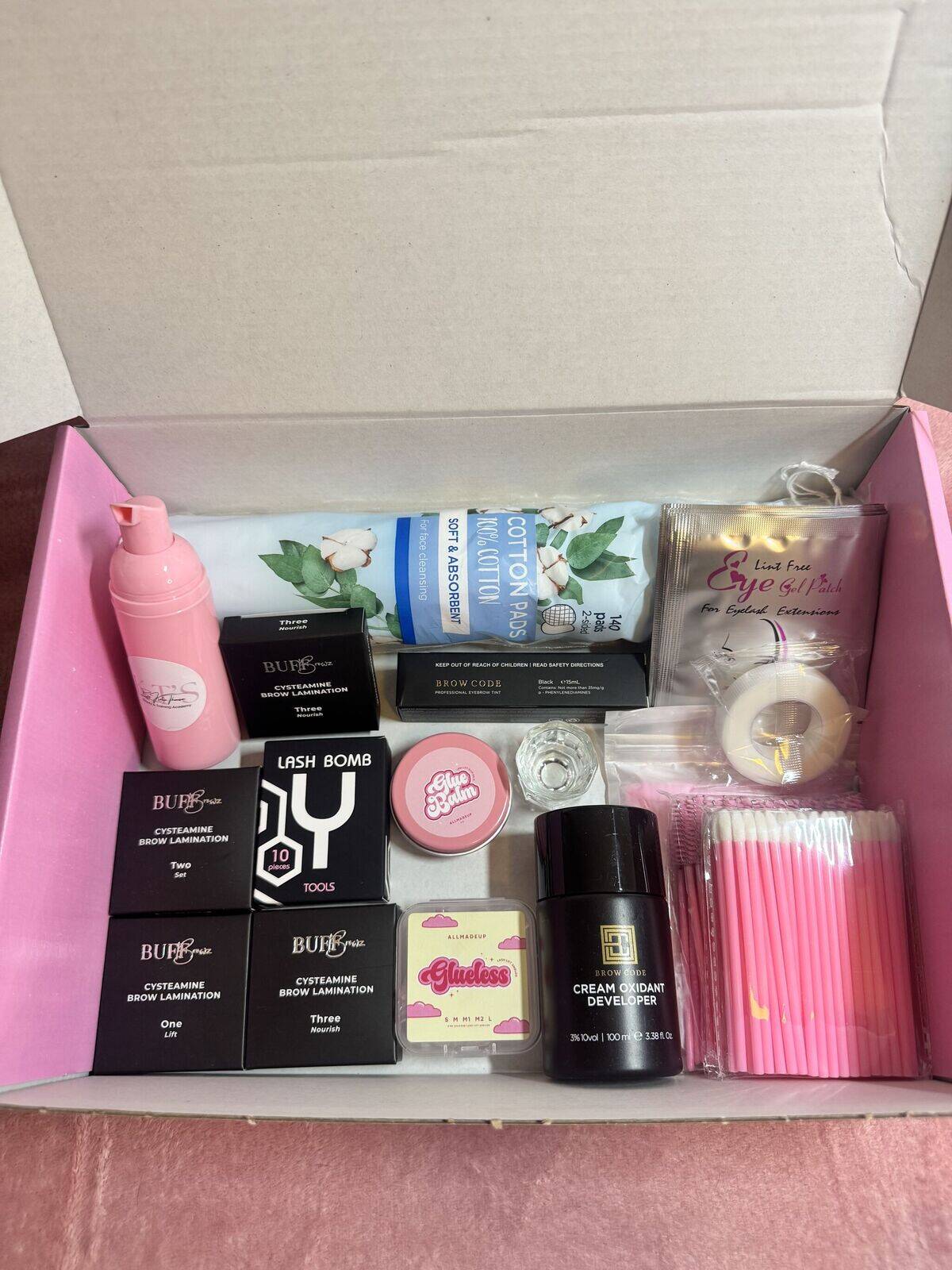 Lash lift and tint kit 