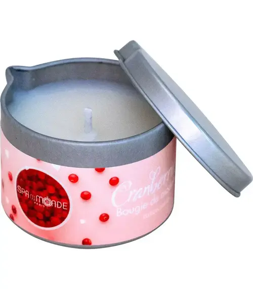 Bougie de Modelage Cranberries