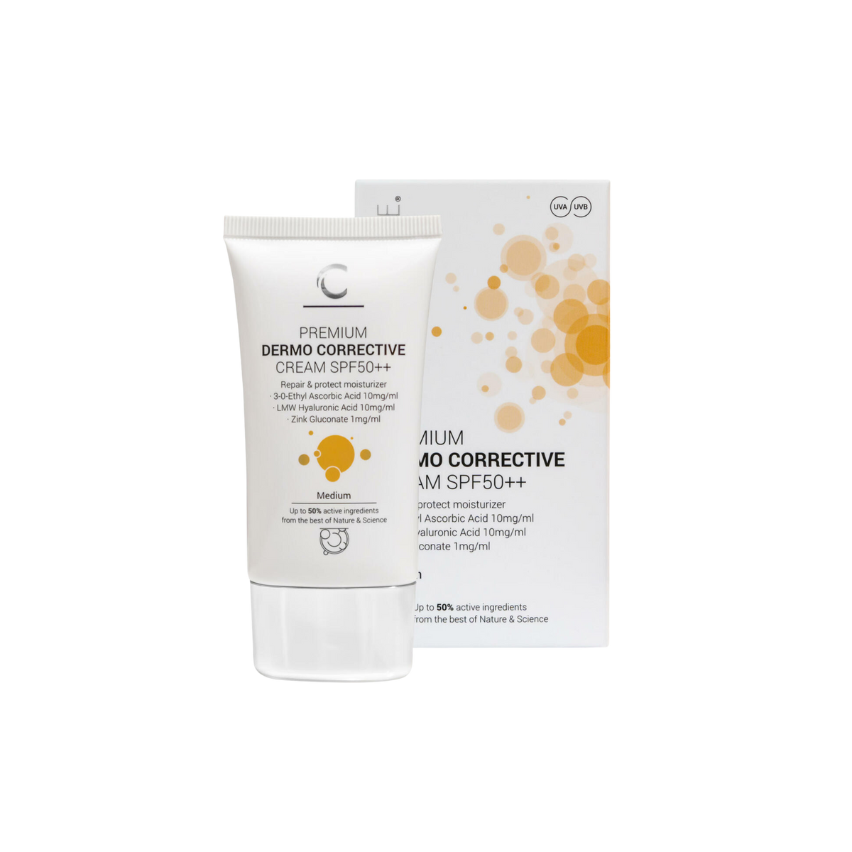 CLINICCARE DERMO CORRECTIVE CC CREAM SPF 50++ MEDIUM 