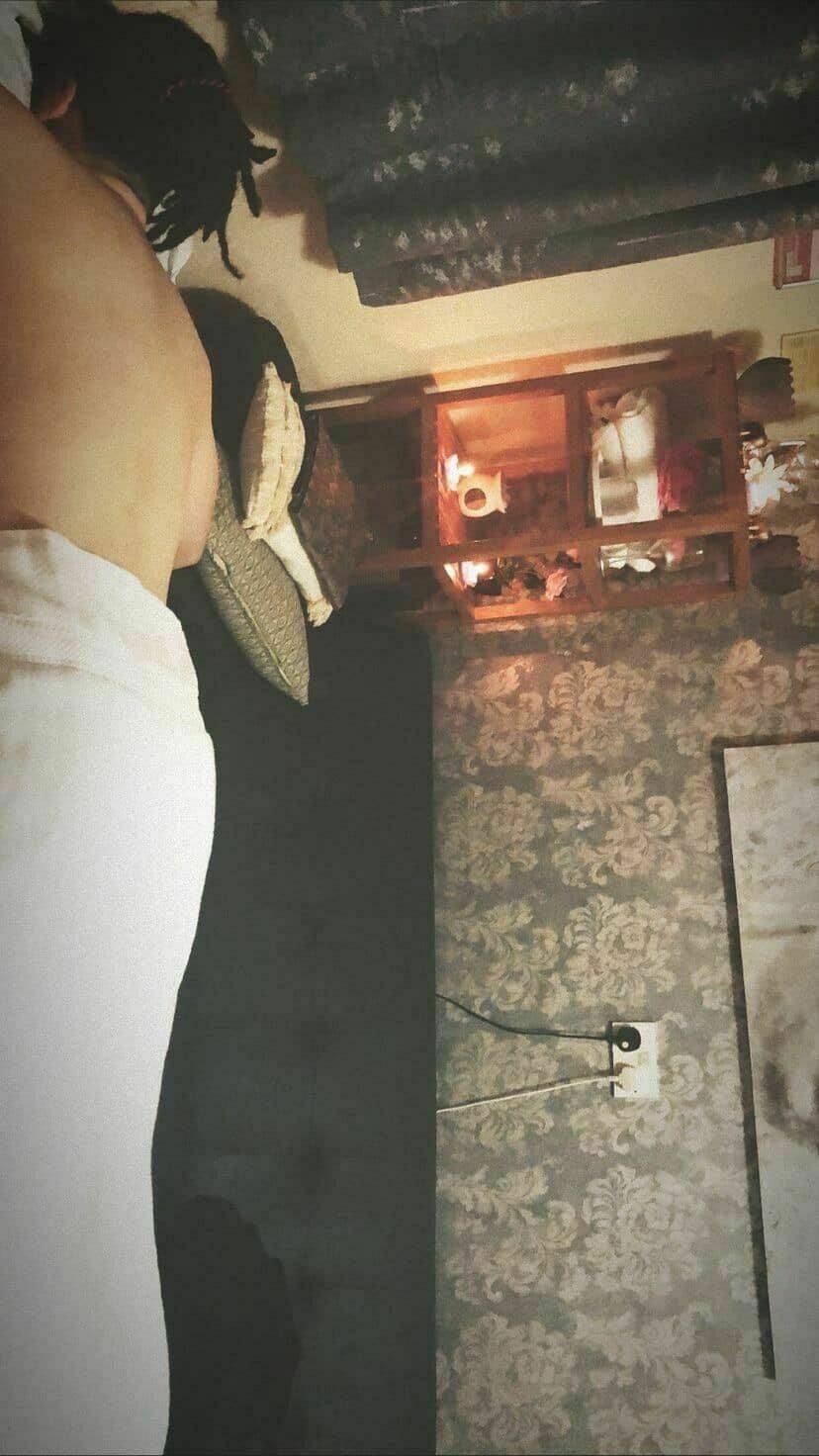 Customer ready to start the treatment