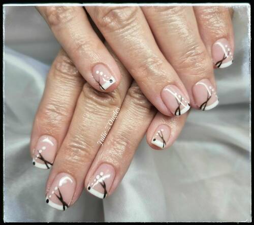 Renfort semi permanent French et Nail art 