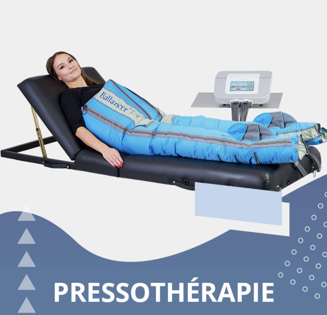 LA PRESSOTHÉRAPIE BALLANCER 505 - 30 min x 5 séances