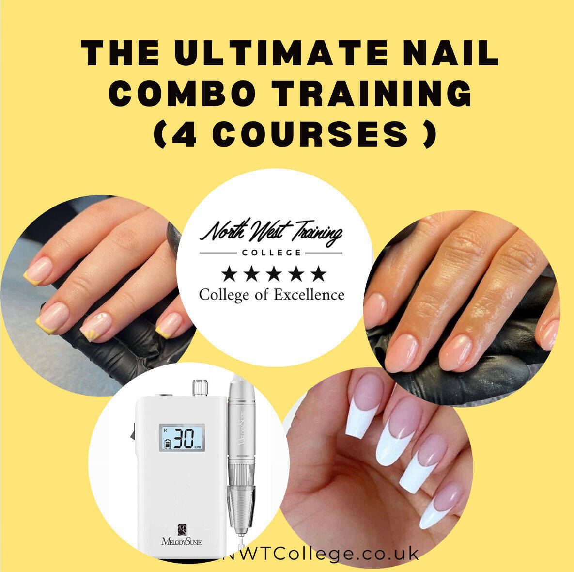 ULTIMATE NAIL COMBO includes kit 1st date starts  THURS 5th FEB Price  £490 Deposit £90 Friday 6th FEB 