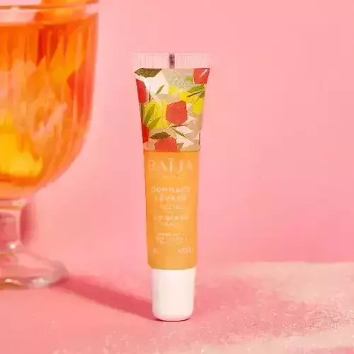 Gommage lèvres pêche 