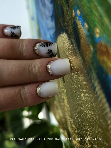 Nail strengthening with acrygel 