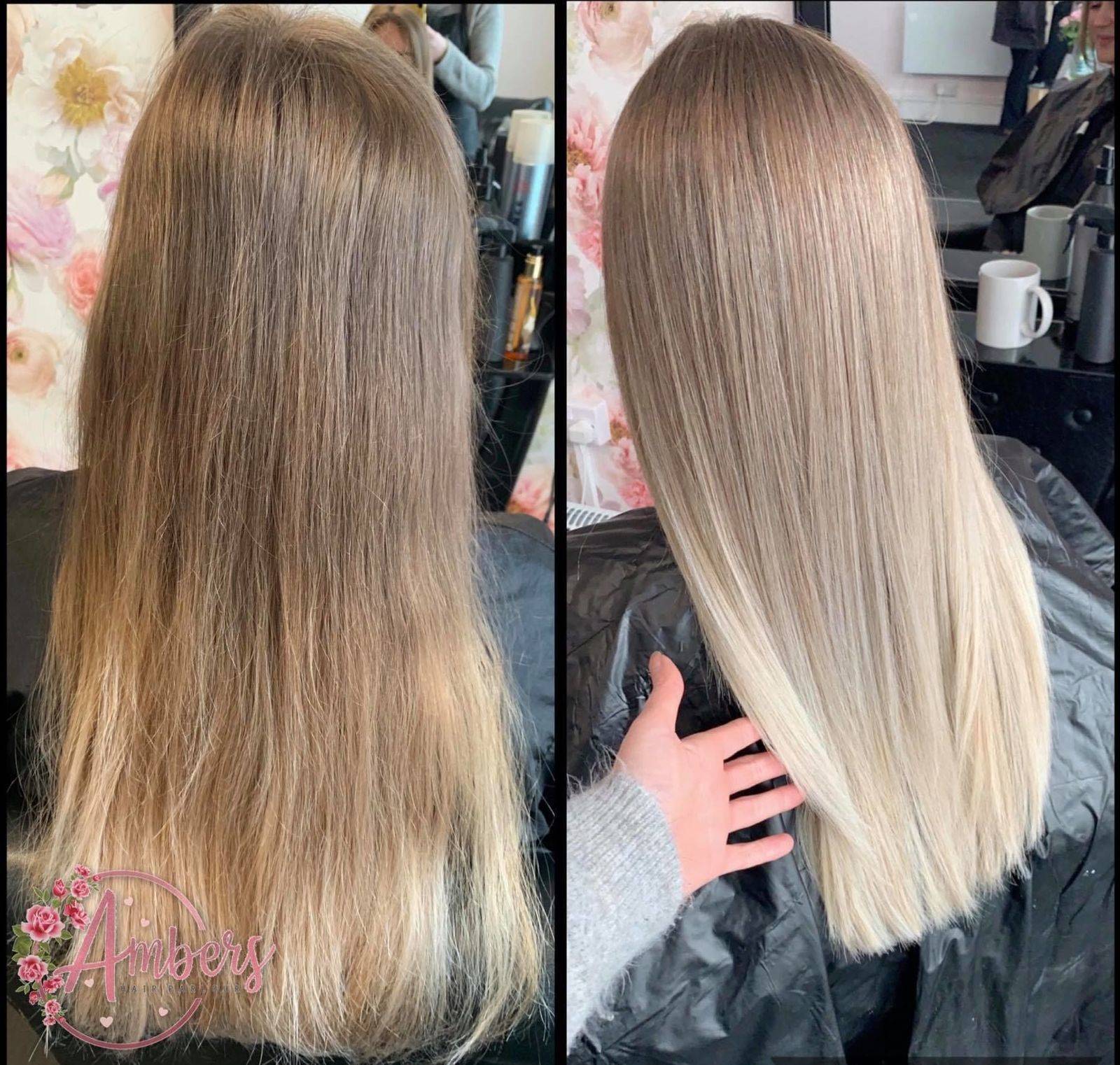 This from today though  before & after  #colourmelt