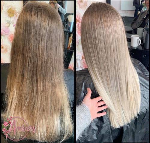 This from today though  before & after  #colourmelt