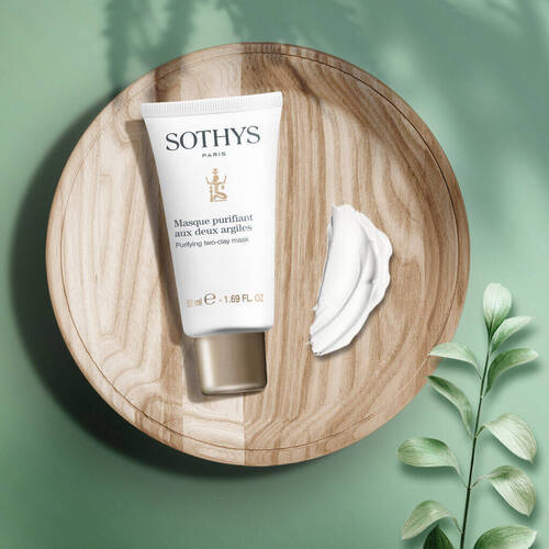 Masque purifiant aux deux argiles - Tube 50ml