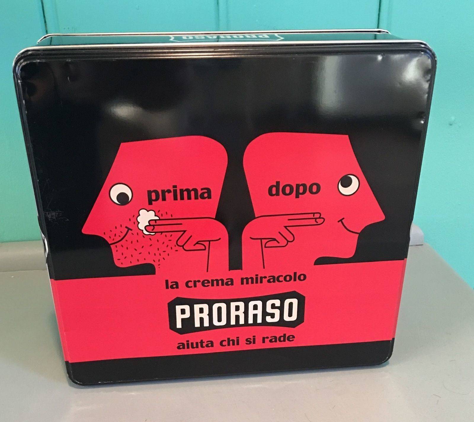 Karite butter and sandal oil (red) gift tin