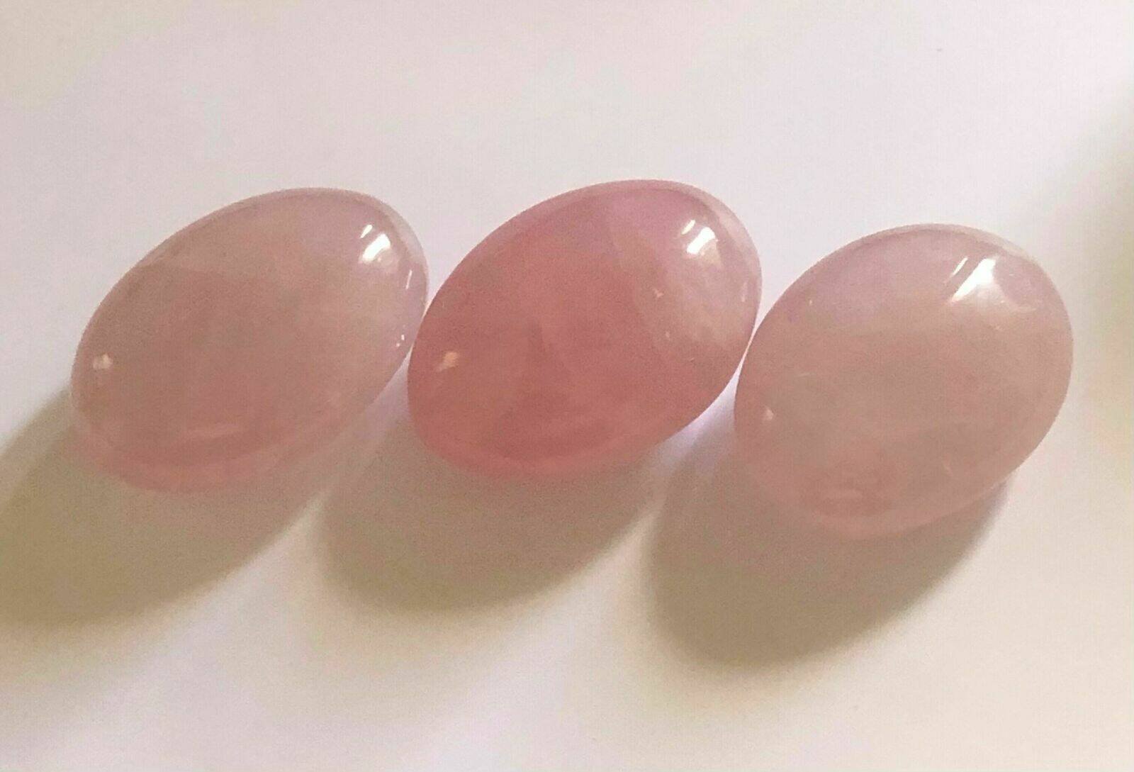 Rose quartz palmstone's