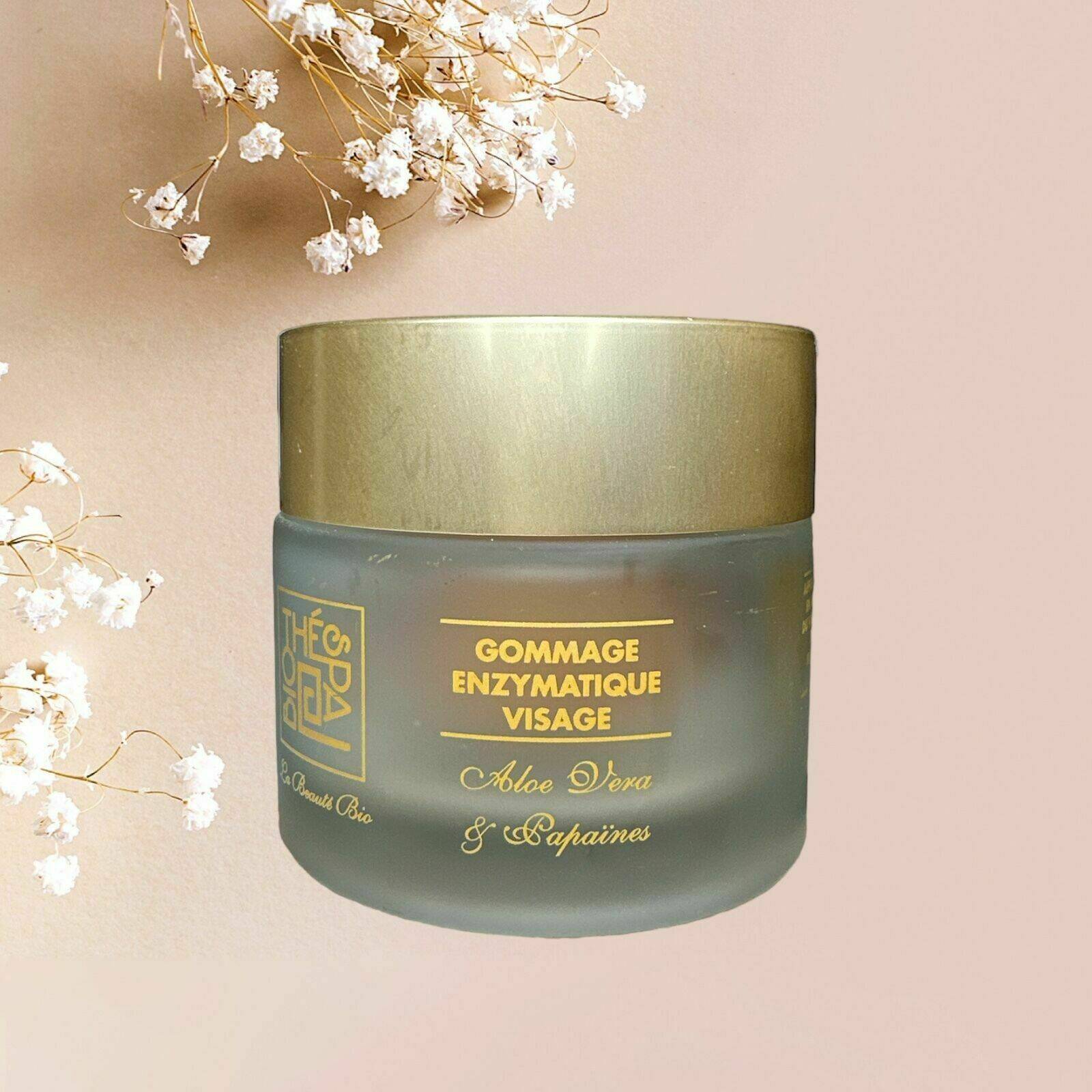 Gommage enzymatique or