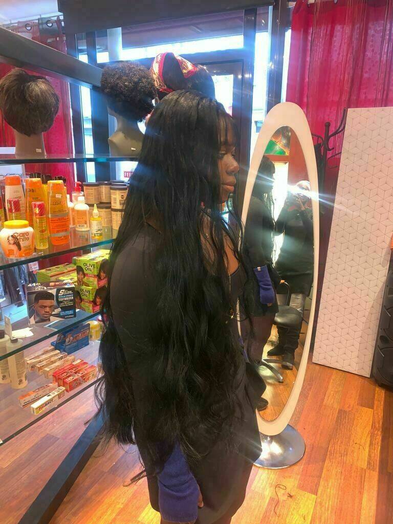 La pose de tissage avec meche 655€