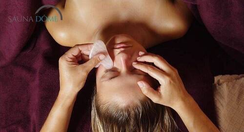 Mon rituel gua sha sauna dôme