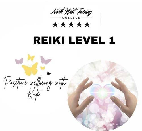 Reiki Level One £100 31st January 9.30-5pm deposit 