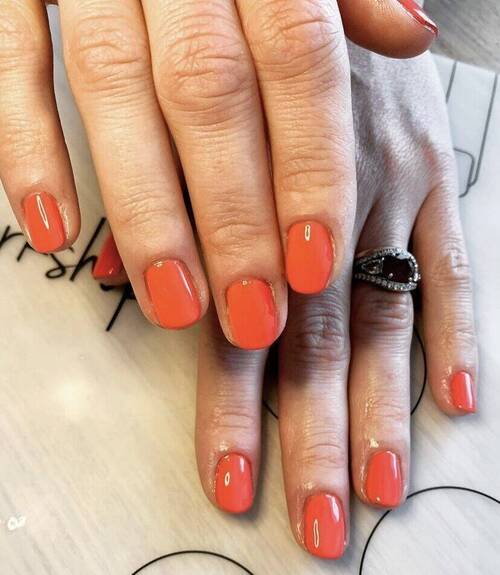 Pose de semi permanent mains 