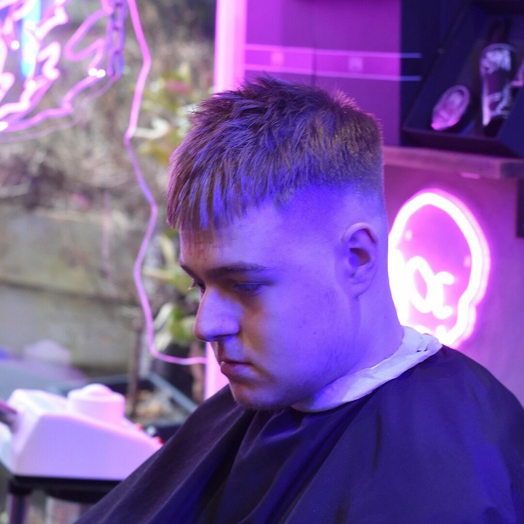 Men’s fade Buxton barber