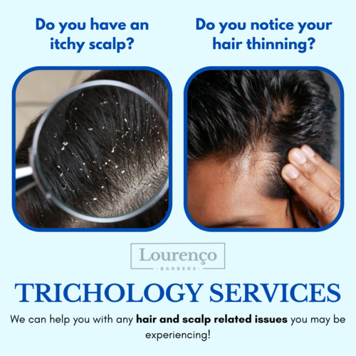 Do you suffer from an itchy scalp? Or maybe you notice your hair thinning? Whatever concern you may have with your hair or scalp, we are here to help you 💁