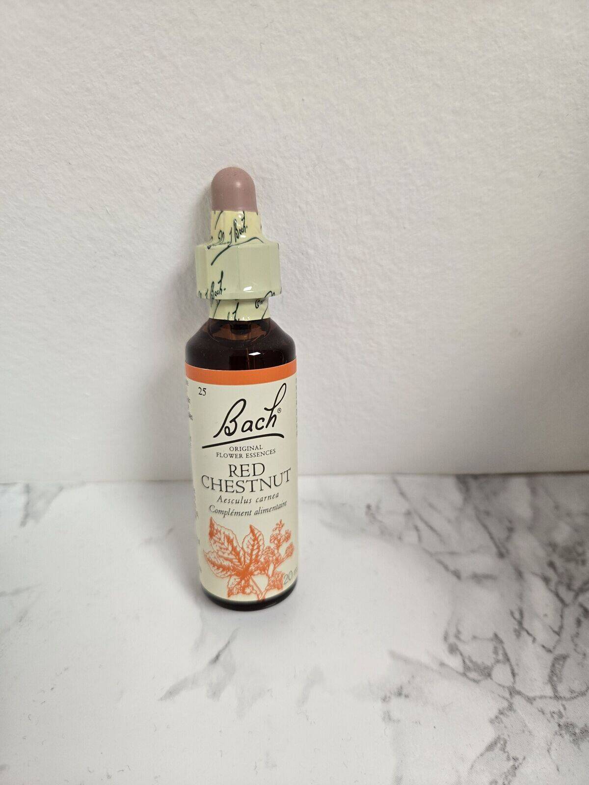 Fleurs de Bach Red chestnut 