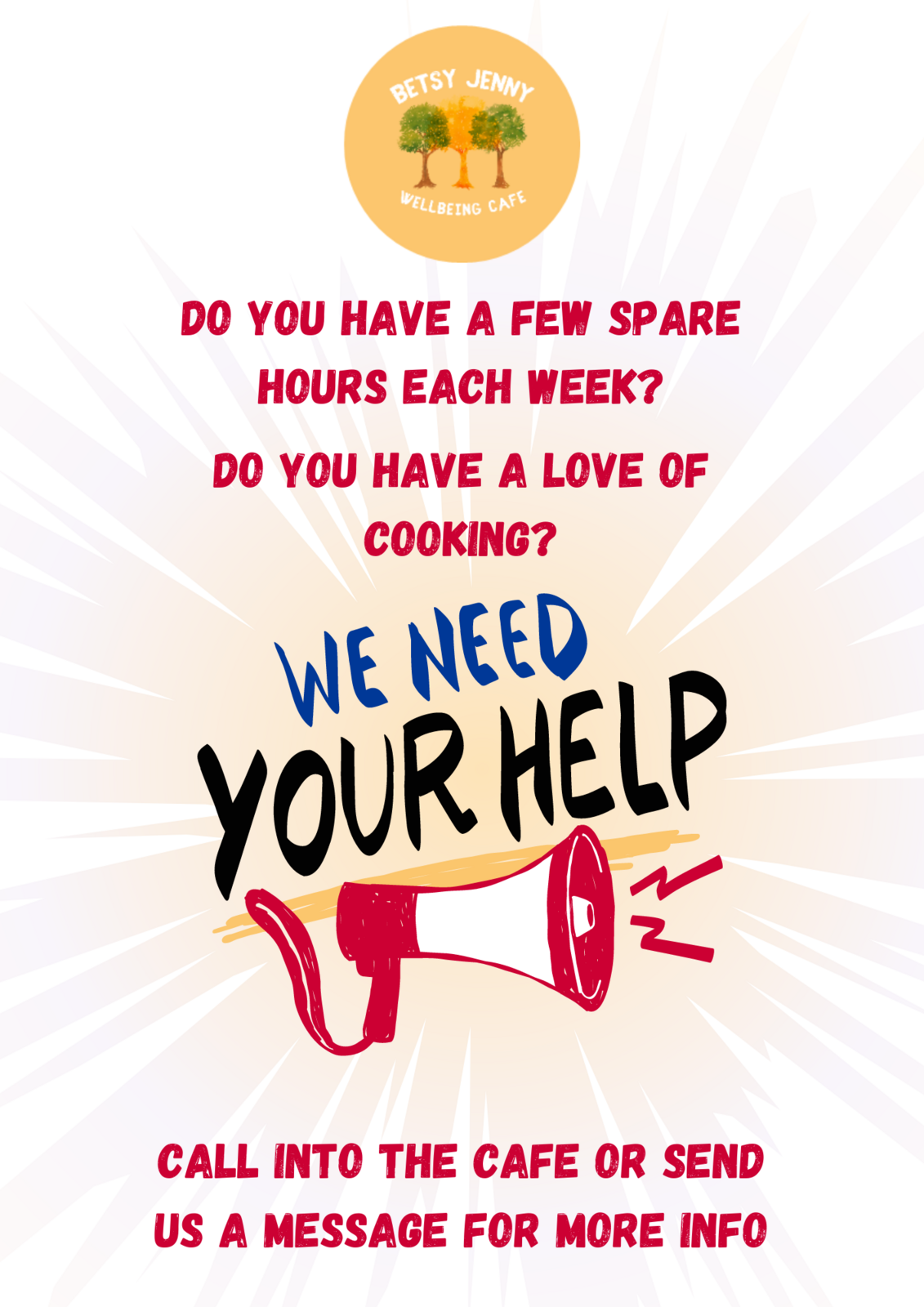 We need your help
