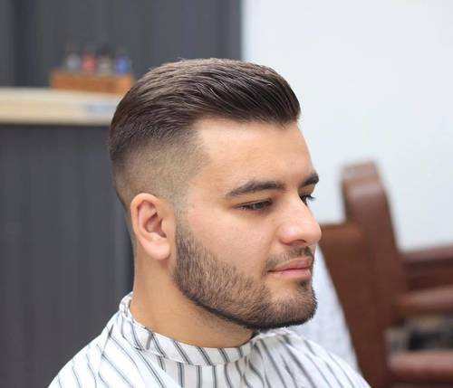 10am-7pm all week ✂️
• Tue Wed Thur • Ross + Oren 
• Fri Sat • Ross Oren + Craig 

.5 back and sides keeping the shape square and masculine with very low maintenance ✂️✂️