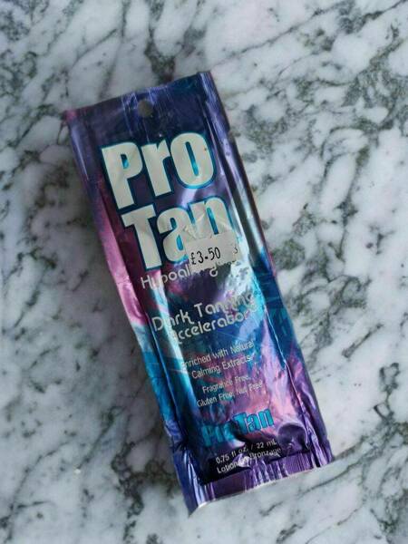 Pro Tan Hypoallergenic Tanning Accelerator 22ml Sachet