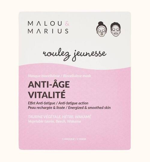 Masque anti-âge et vitalité