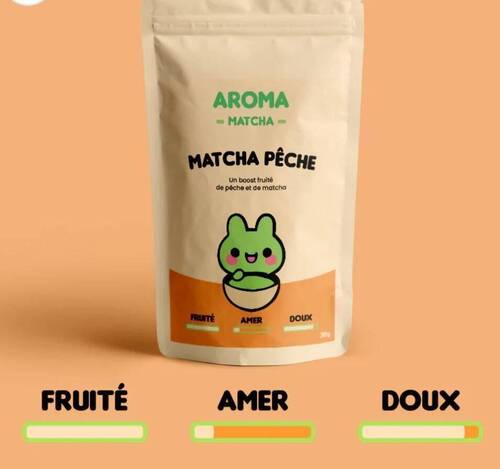 AROMA MATCHA - MATCHA Premium  Pêche - 30g