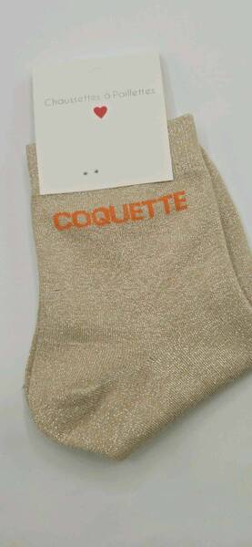 Chaussettes à Paillettes Coquette