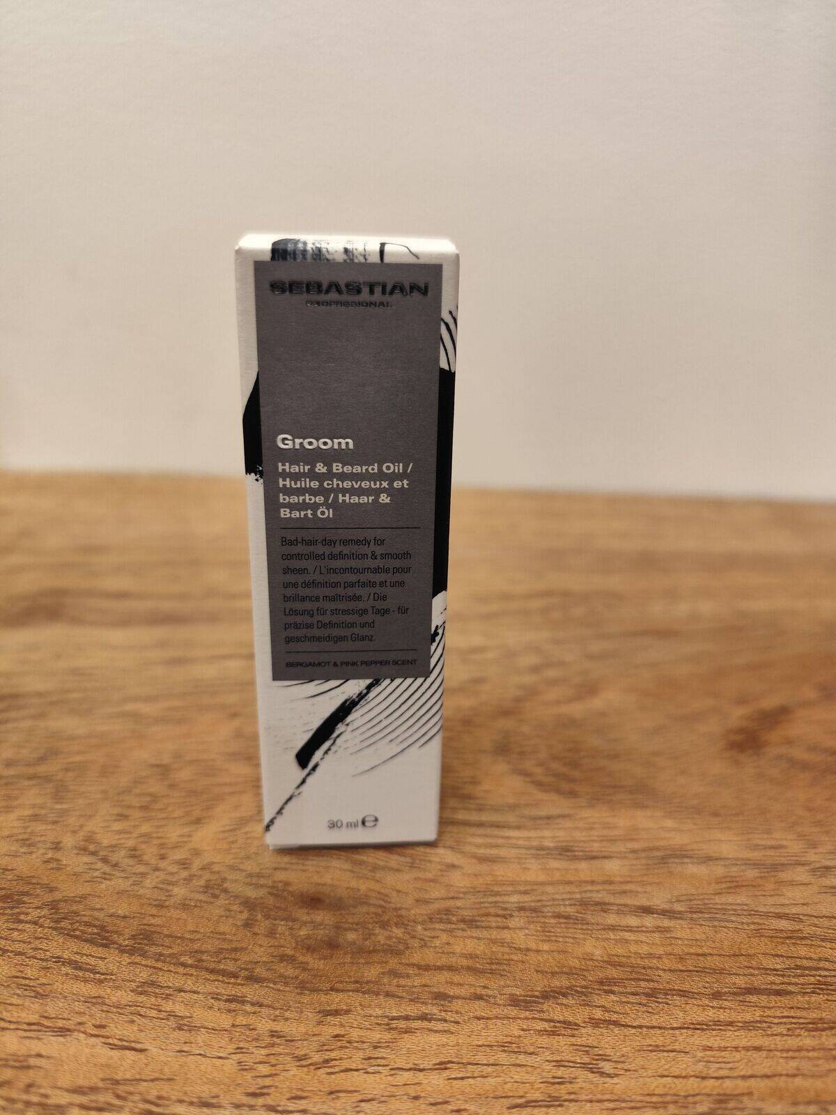 Huile cheveux et barbe Groom