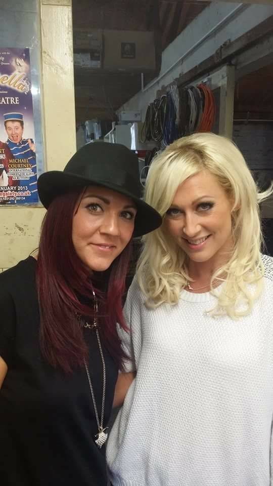 Had the amazing opportunity to do the hair for this promotional shoot. Faye tozer in 69 shades of black 