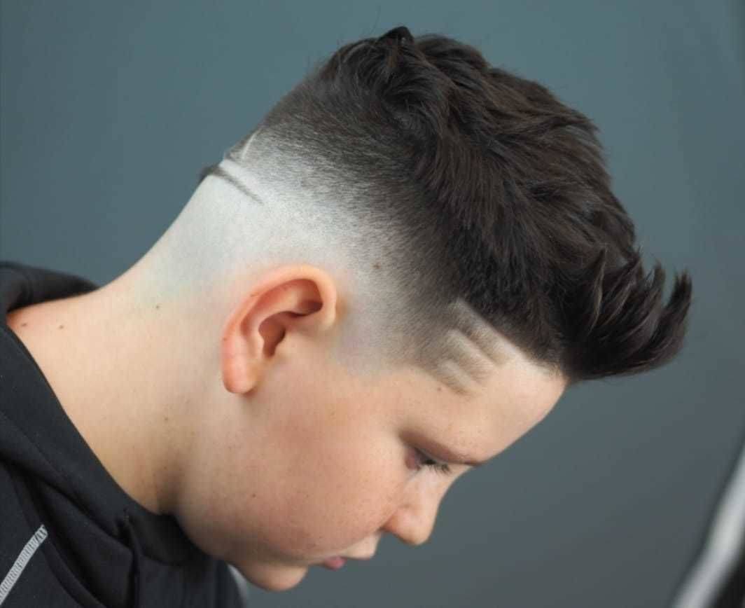 Skin fade / drop fade 