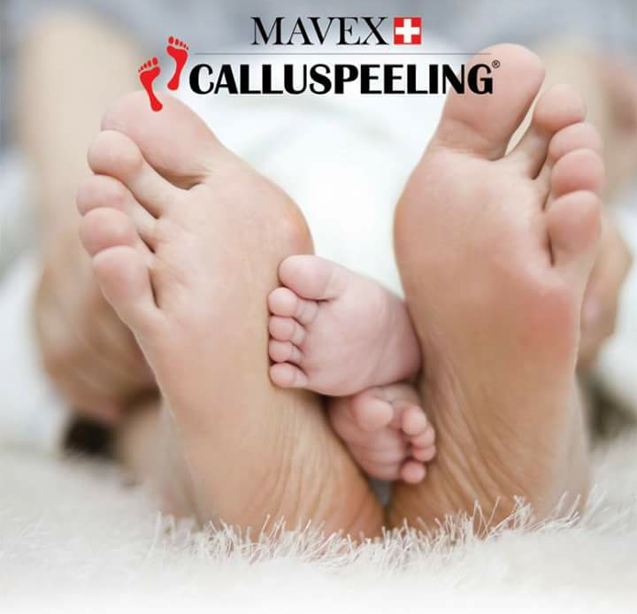 Soin des pieds calluspeeling