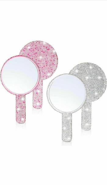 Fairy Diamond Mirror Silver Glitter RUPTURE DE STOCK
