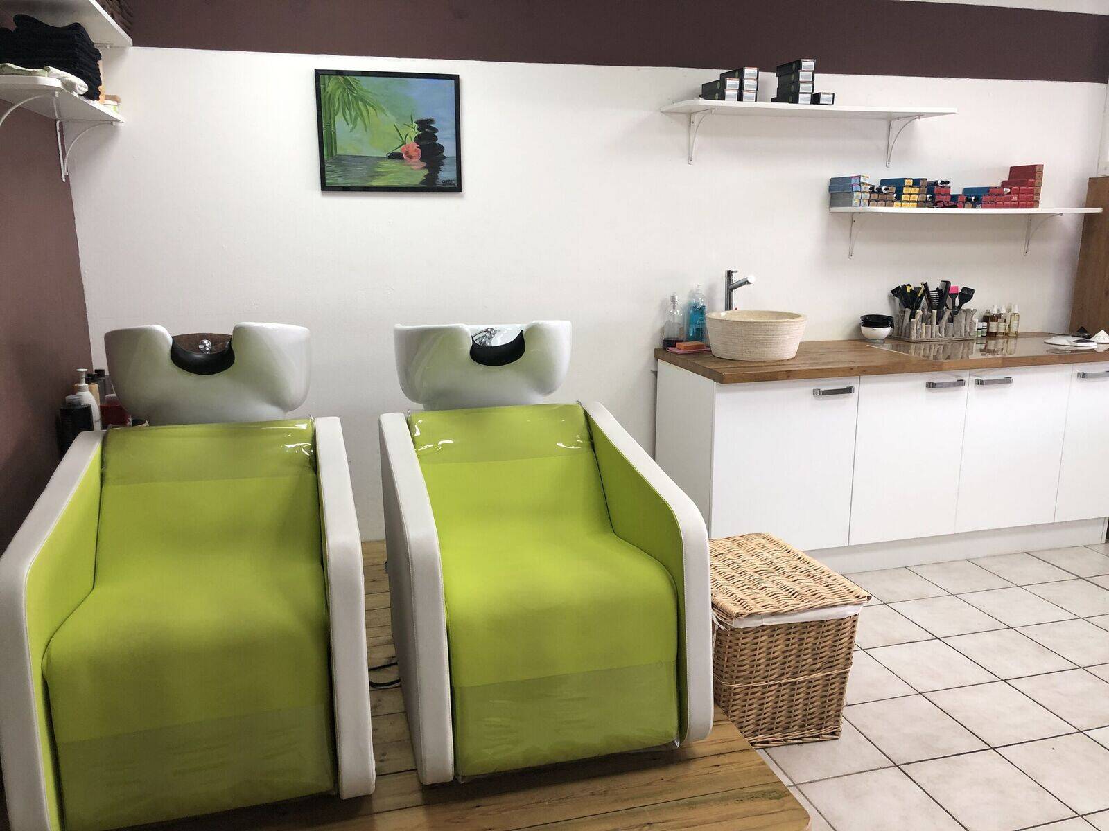 Bacs à shampoing massants