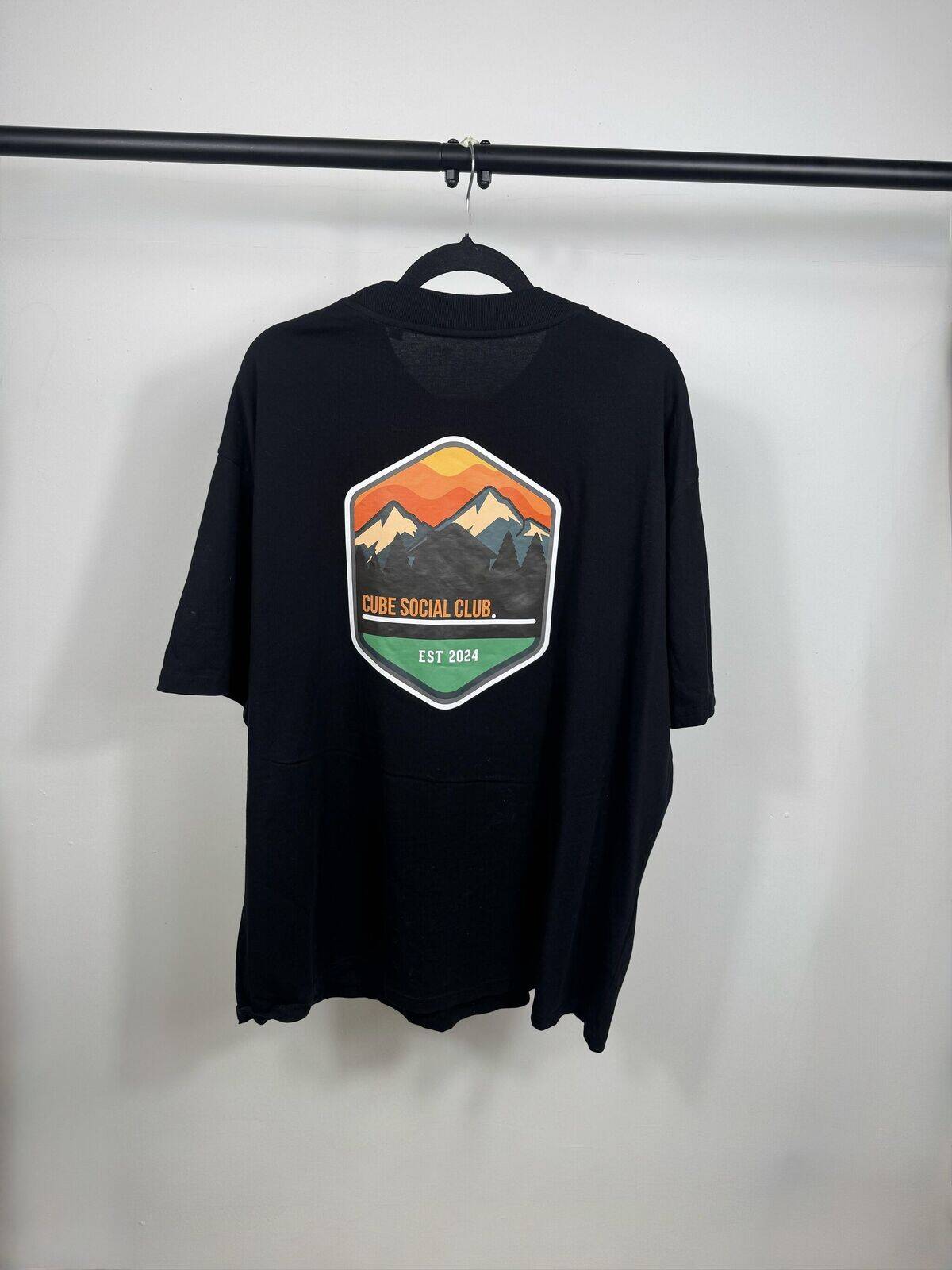 Cube social club oversized hex T-shirt 