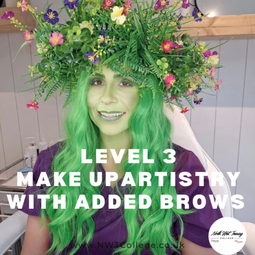 FUNDED L3 MAKE UP ARTISTRY & BROW COMBO 26weeks  NEXT COURSE TUE 26th MAY 2026