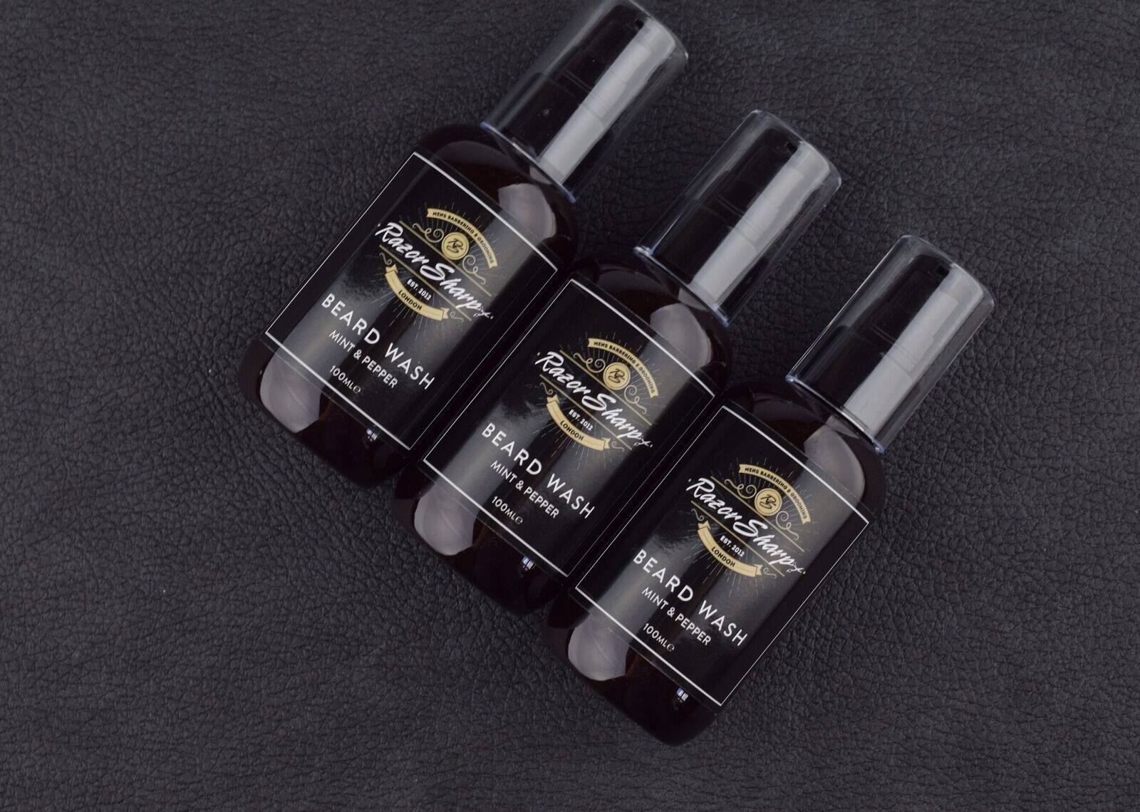 Razorsharp Beard Wash 100ml - Mint & Pepper